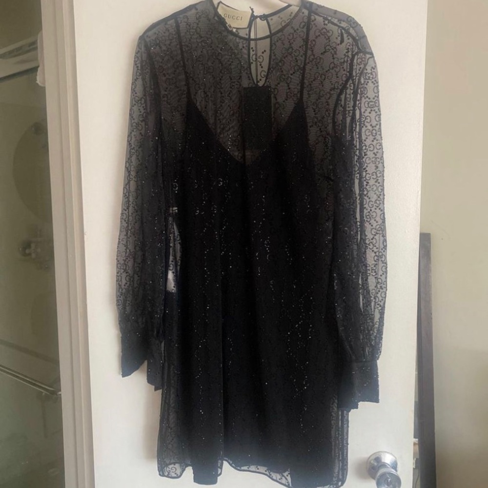 Black | M | lace Gucci dress